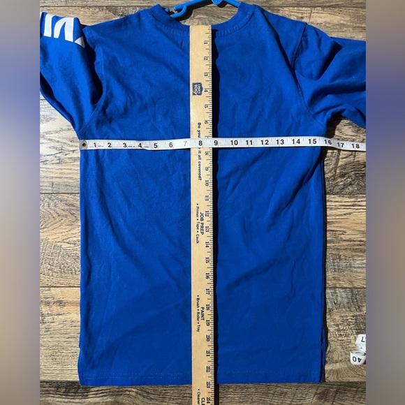 Michael Jordan Chicago Bulls Youth Med Shirt Long Sleeve Studio 23 Concept Blue - Picture 4 of 4